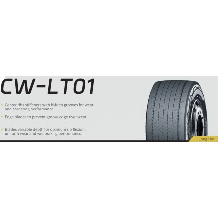 Anvelope VARA 445/45 R19.5 160J CROSSWIND CW LT01