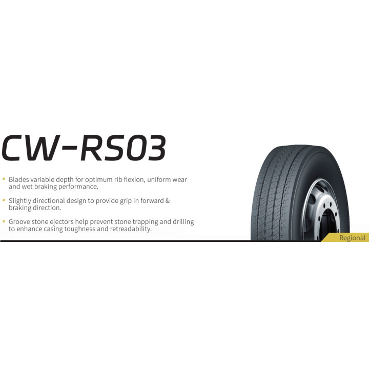 Anvelope VARA 315/70 R22.5 156/150L CROSSWIND CW RS03