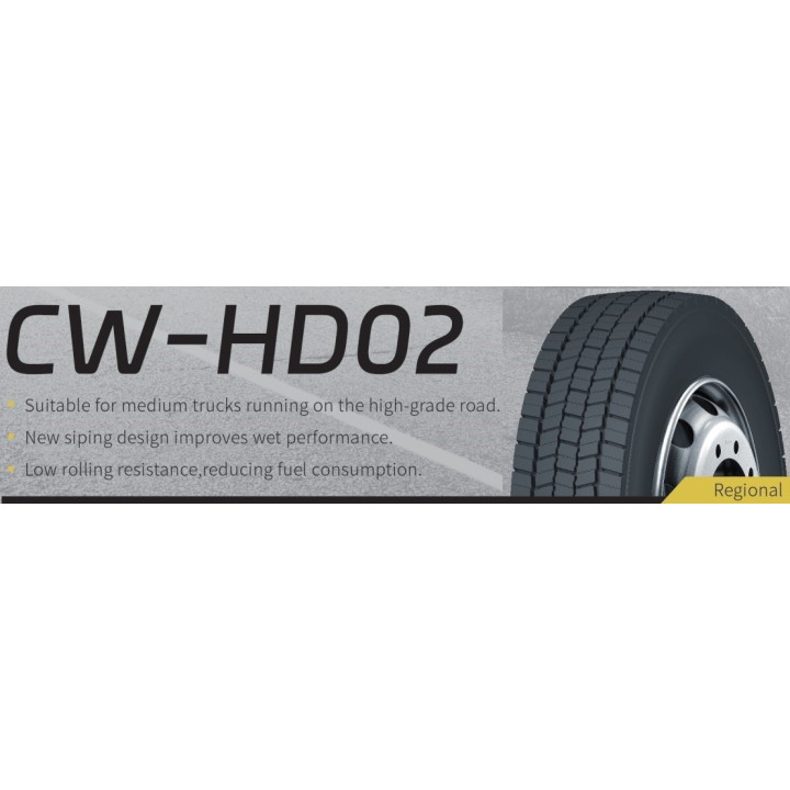 Anvelope VARA 265/70 R19.5 140/138M CROSSWIND CW HD02