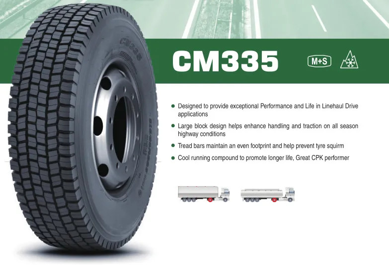 Anvelope VARA 295/60 R22.5 150/147K BISON CM335