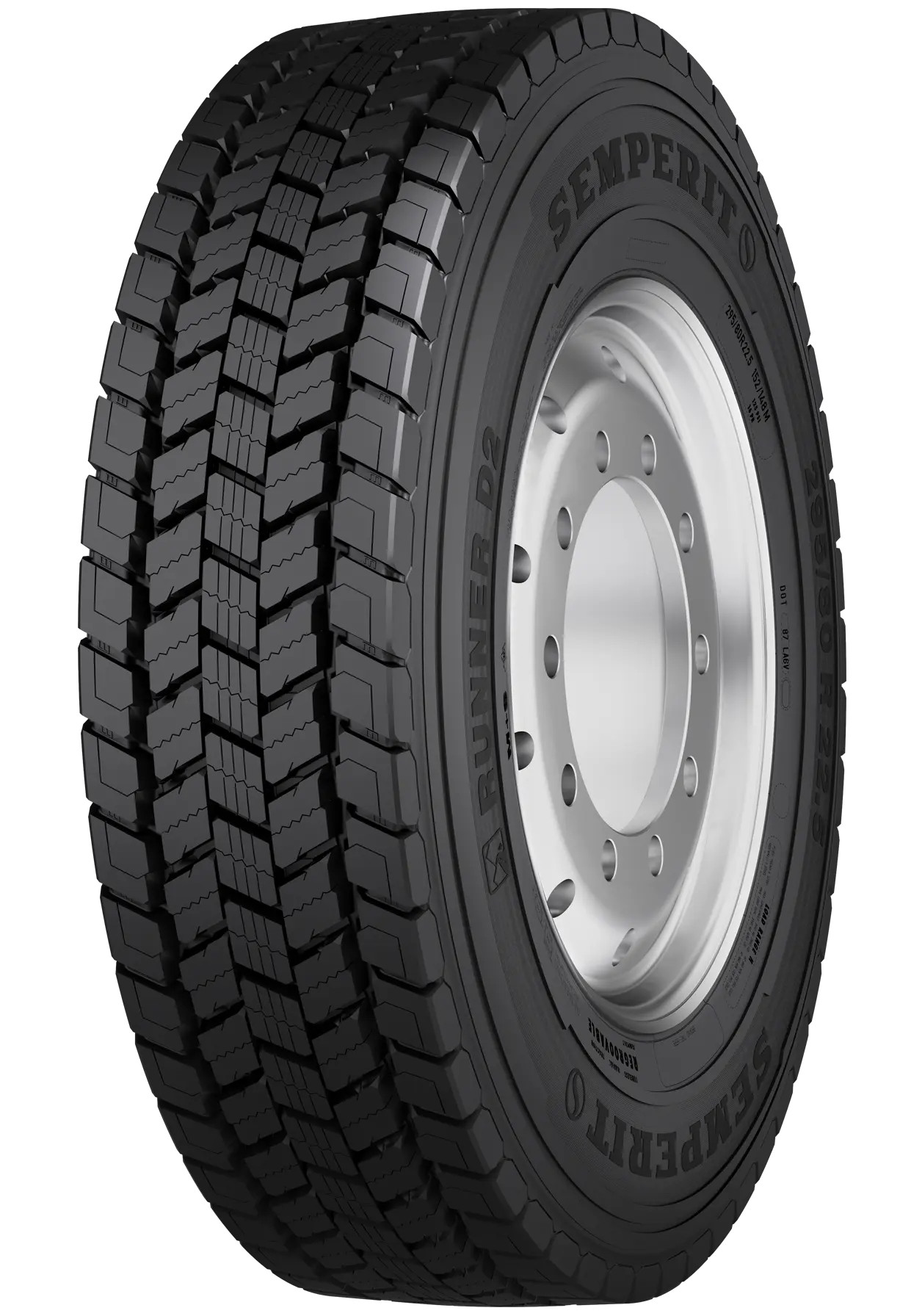 Anvelope VARA 205/75 R17.5 124/122M SEMPERIT RUNNER D2 EU LRF